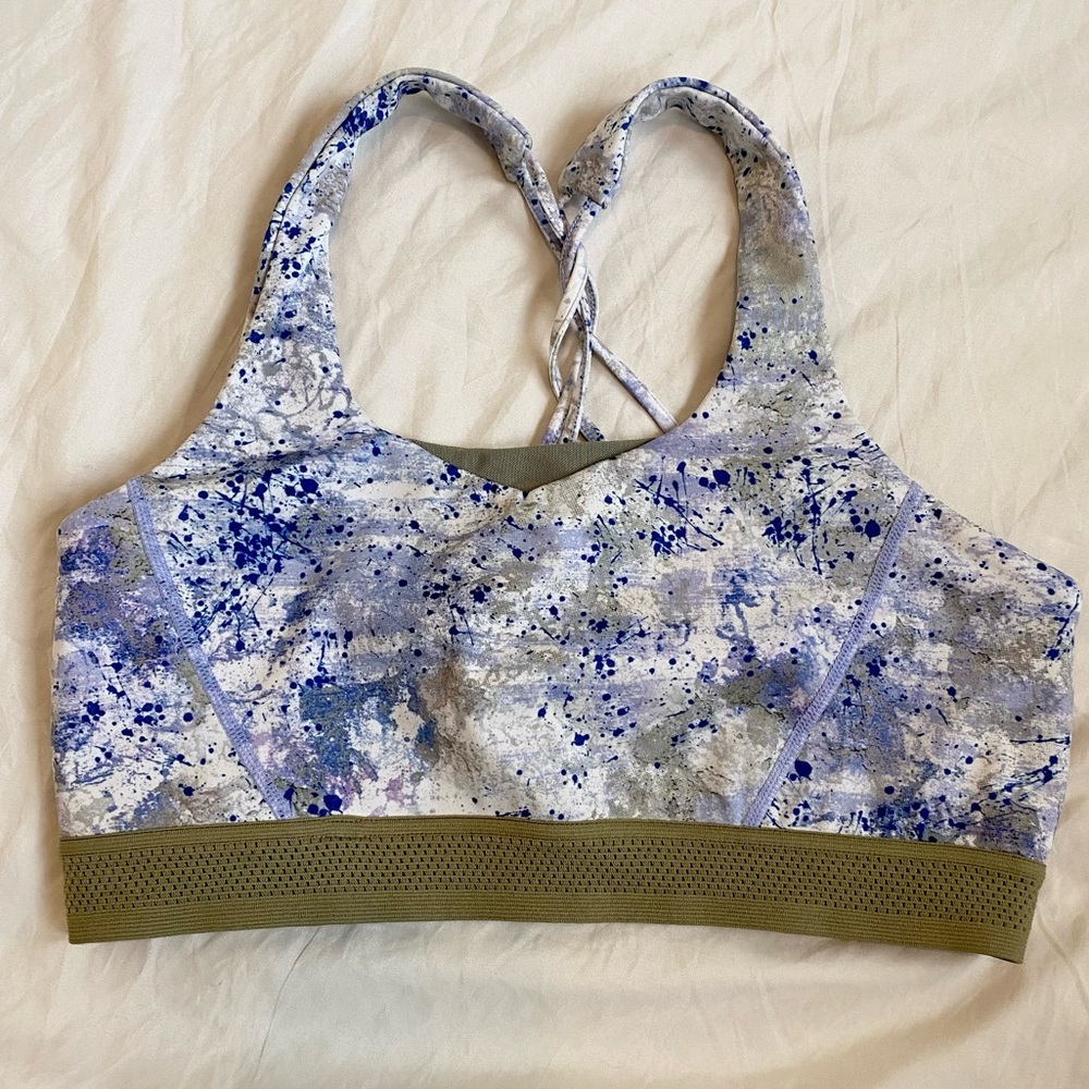 Road Runner Multi Colored Sports Bra